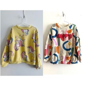 H&M and Next USA kids sweatshirt in size 6-7 years
